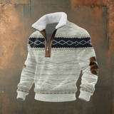 Marcus™ | Sweater masculina elegante com gola de fleece quente