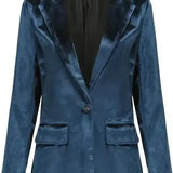 Marie | Blazer de veludo