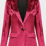Marie | Blazer de veludo