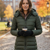 Martina™ | Elegante capa de inverno