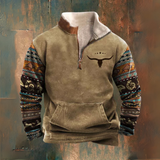Mathis™ | Sweater de inverno de meia zip elegante