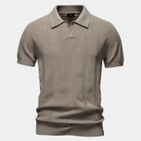 Mikael™ | Polo Bege Antigo