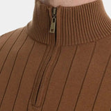 Mikkel™ | Sweater de Algodão com Meio Zíper