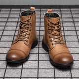 Morgan™ | Botins de Couro Sintético