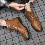 Morgan™ | Botins de Couro Sintético