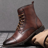Morgan™ | Botins de Couro Sintético