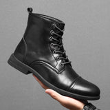 Morgan™ | Botins de Couro Sintético