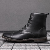 Morgan™ | Botins de Couro Sintético