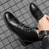 Morgan™ | Botins de Couro Sintético