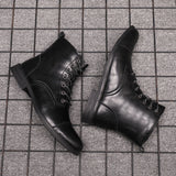 Morgan™ | Botins de Couro Sintético