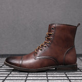 Morgan™ | Botins de Couro Sintético