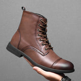 Morgan™ | Botins de Couro Sintético