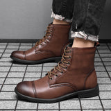 Morgan™ | Botins de Couro Sintético