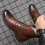 Morgan™ | Botins de Couro Sintético
