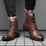 Morgan™ | Botins de Couro Sintético