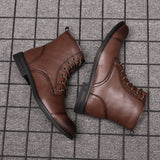 Morgan™ | Botins de Couro Sintético