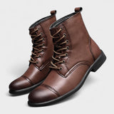 Morgan™ | Botins de Couro Sintético