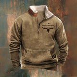 Noam™ | Fleece confortável com meia zip