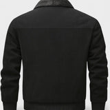 Norbert™ | Bomberjacke com gola de fleece sintético
