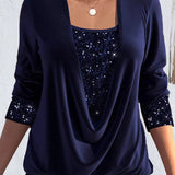 Ariellea – Blusa Confortável com Pregas