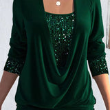 Ariellea – Blusa Confortável com Pregas