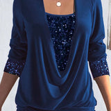 Ariellea – Blusa Confortável com Pregas