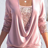 Ariellea – Blusa Confortável com Pregas