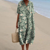 Keira™ | Vestido Floral Elegante de Verão
