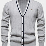 Oliver™ | Sweater de Algodão com Botões
