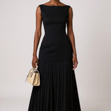 Olivia | Vestido Plissado