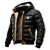 Vanhouten™ | Casaco Forrado com Capuz e Interior em Sherpa