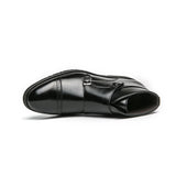 Parker™ | Botas Dobbelt-Monk-strap em Couro Sintético
