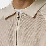 Peter™ | Sweatshirt com Zíper e Mangas Raglan