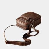 Rene™ | Bolsa de Ombro em Couro Retro
