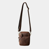 Rene™ | Bolsa de Ombro em Couro Retro