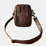 Rene™ | Bolsa de Ombro em Couro Retro