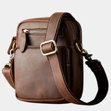 Rene™ | Bolsa de Ombro em Couro Retro