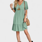 Rikke | Vestido de decote em V