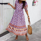 Angela - Vestido boho elegante