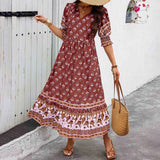 Angela - Vestido boho elegante