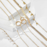 Pulseira Boho em Ouro