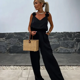 Rita - Macacão de Verão Feminino com Flores | Elegante Jumpsuit Feminino