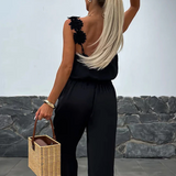 Rita - Macacão de Verão Feminino com Flores | Elegante Jumpsuit Feminino