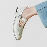 Camila – Sapatos Ortopédicos Mary Jane com salto baixo