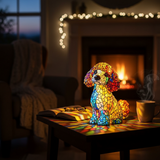Poodle Sentado