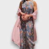 Signe | Vestido longo estampado