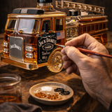 Butelka de whisky Jack Daniel's - Edição Bombeiros
