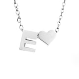 Colar Inicial Tidless com Pendante em Forma de Coração