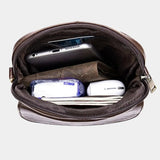 Tobias™ | Bolsa de Crossover em Couro