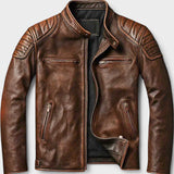 Troels™ | Jaqueta de Couro Premium
